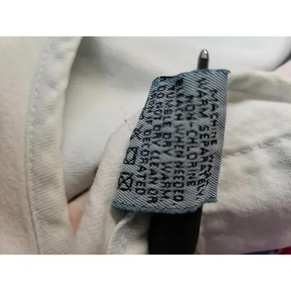 Sun Belt Denim Light Blue Size M Midi Dress ARTSY SS 🏜 Desert handpainted #CB8 - Picture 10 of 10